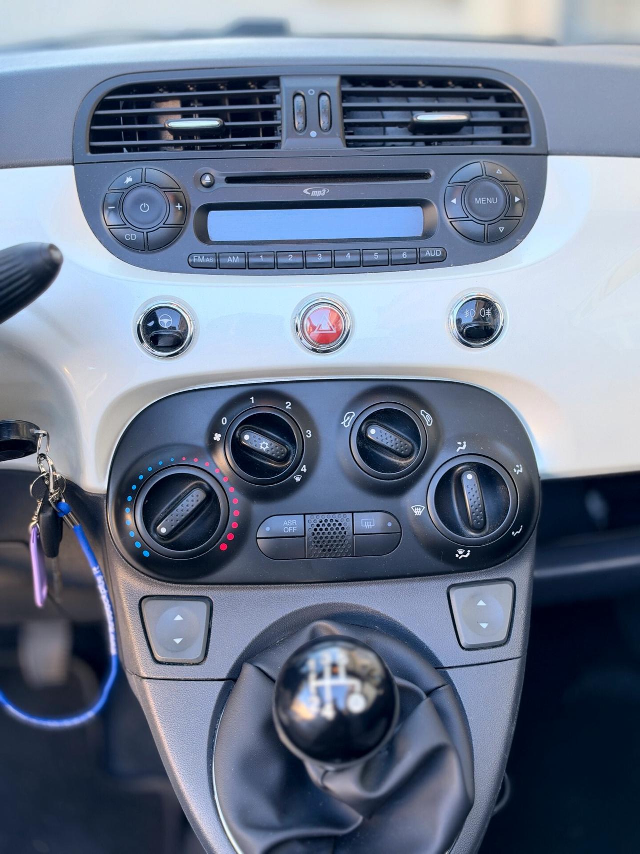 Fiat 500 1.2 CABRIO MODELLO Lounge 69cv ADATTA PER NEO PATENTATI,CON BLOCK SHAFT,USB,BLUETOOTH