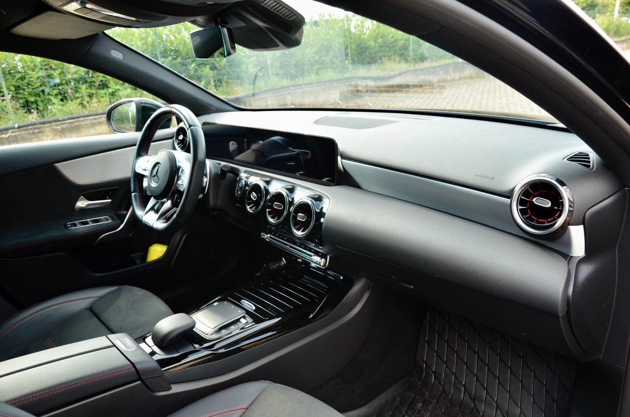 MERCEDES-BENZ A 35 AMG 4MATIC 306cv AUTO, UNICOPROP, SERVICE MERCEDES, UFF ITALIANA, EURO 6D, RETROCAMERA, FARI LED, PERMUTE