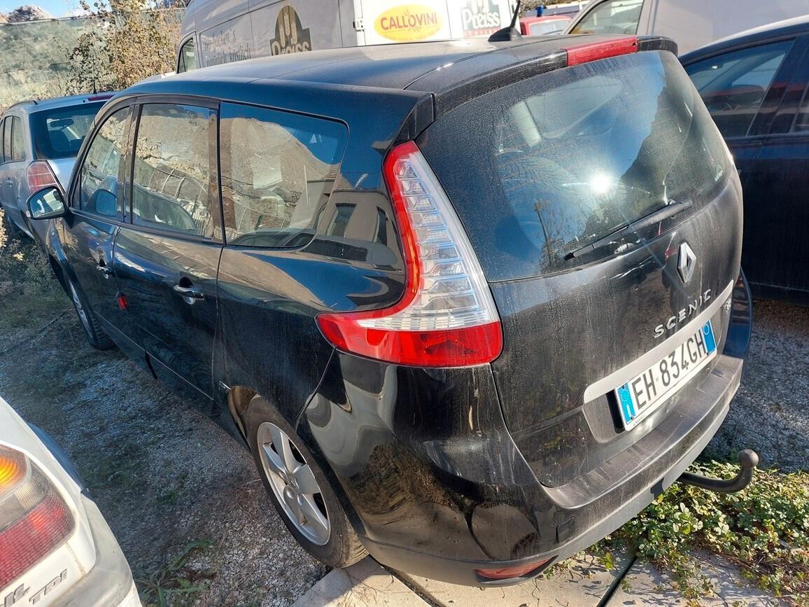 Renault Scenic 1.5 DCI 110 CV danno al motore