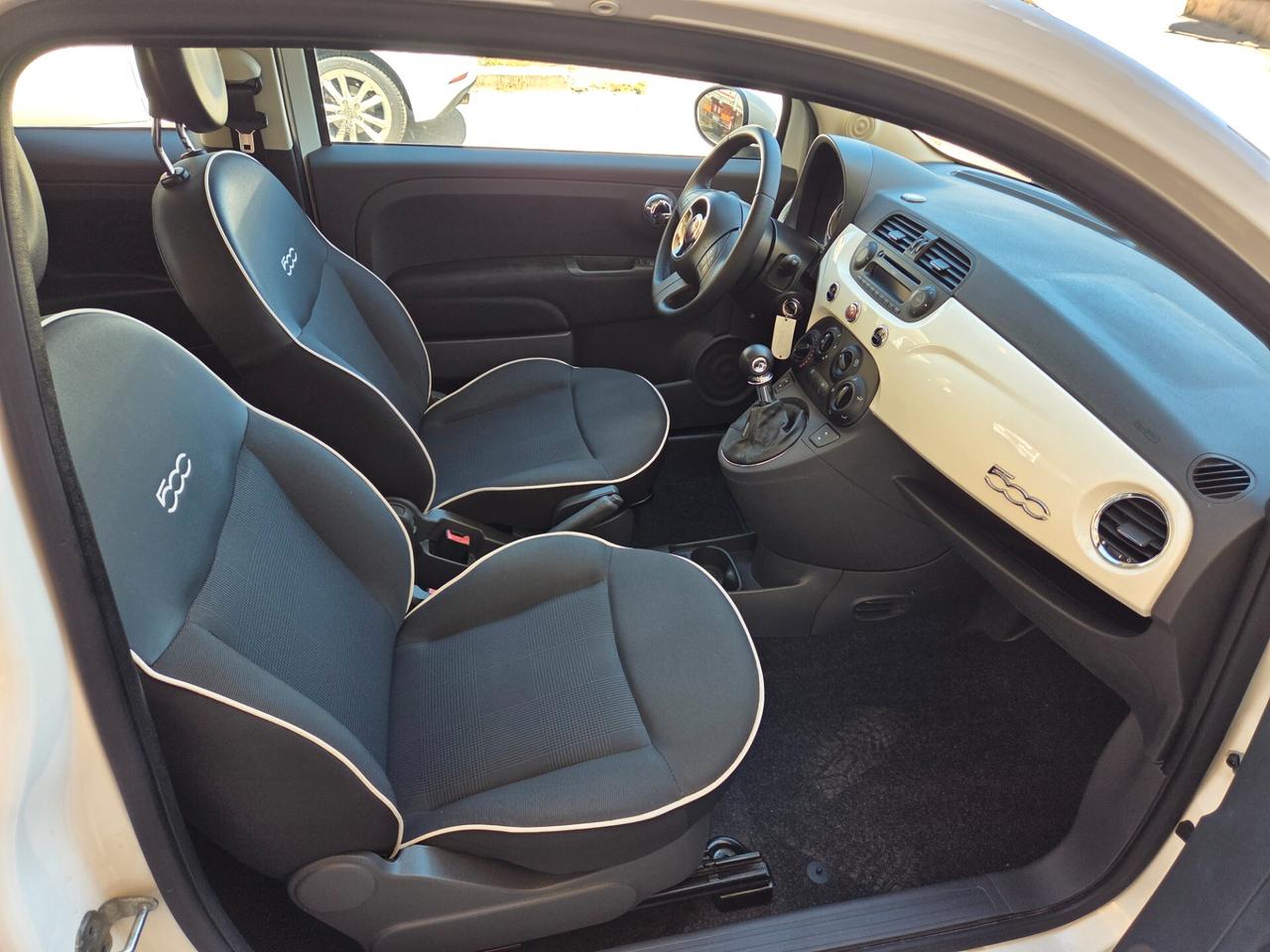 FIAT 500 ANNO 2015 1.2 BENZINA 70 CV KM CERTIFICATI