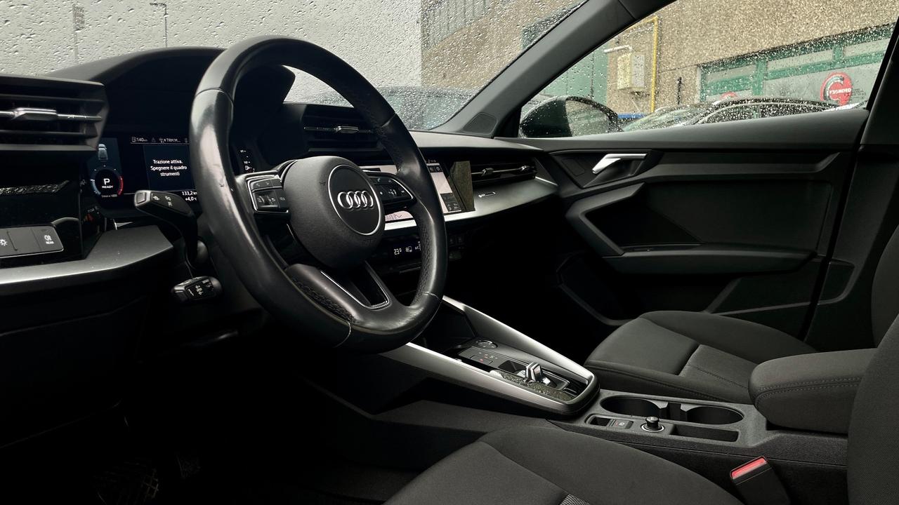 AUDI A3 SPORTBACK 2.0 TDI 30 116 CV - FULL LED, VIRTUAL COCKPIT, NEOPATENTATI