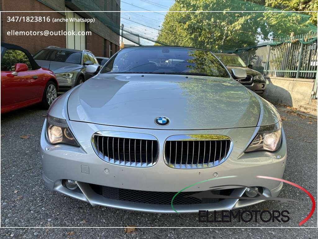 BMW Serie 6 E64 Cabrio 645 Ci Cabrio 4.4 V8 333 CV Automatica – Pelle – Navi