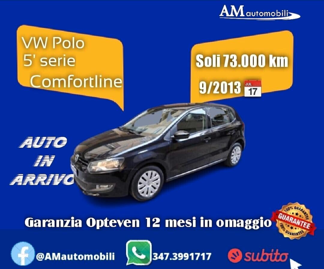 Polo 1.2 70 CV 5p. Soli 73000 Km.