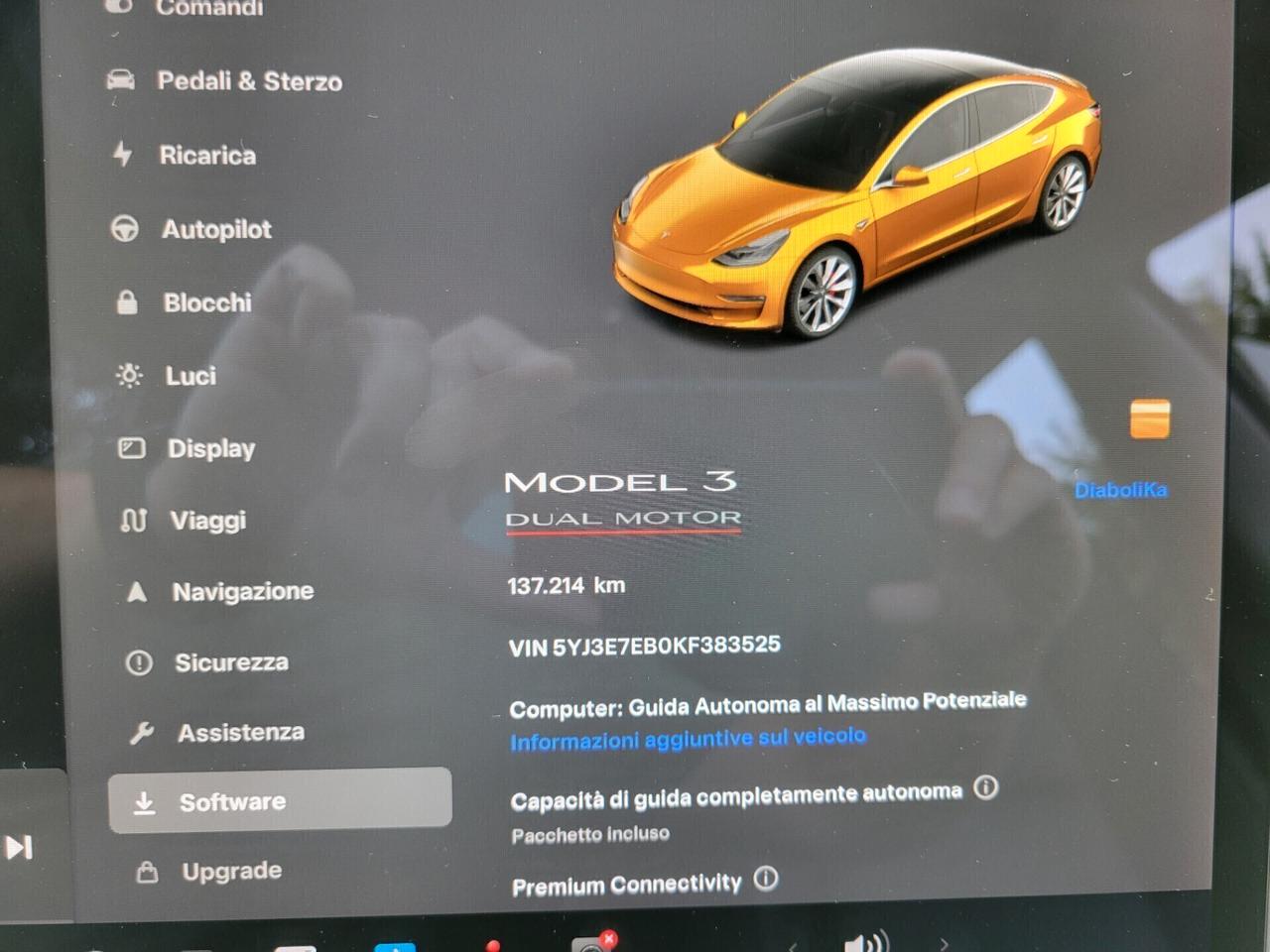 Tesla Model 3 Long Range Performance AWD