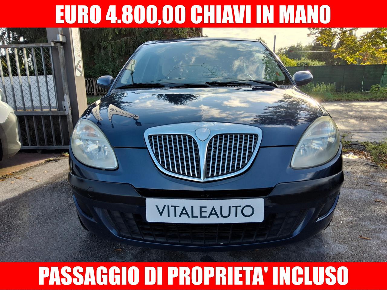 Lancia Ypsilon 1.2 Argento ((TUTTO INCLUSO))