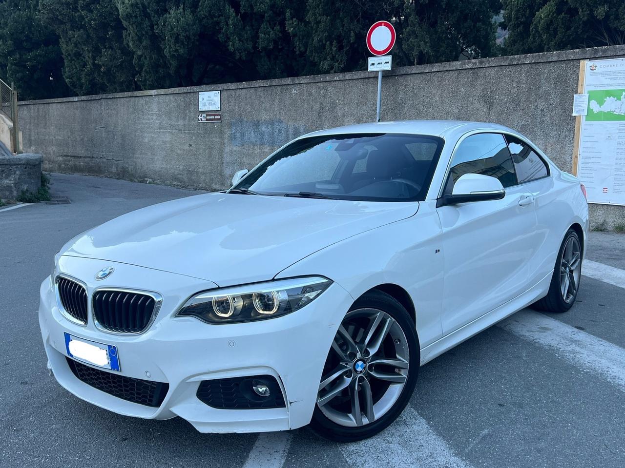 Bmw 220d Coupé Msport km 180.000 euro6 2018
