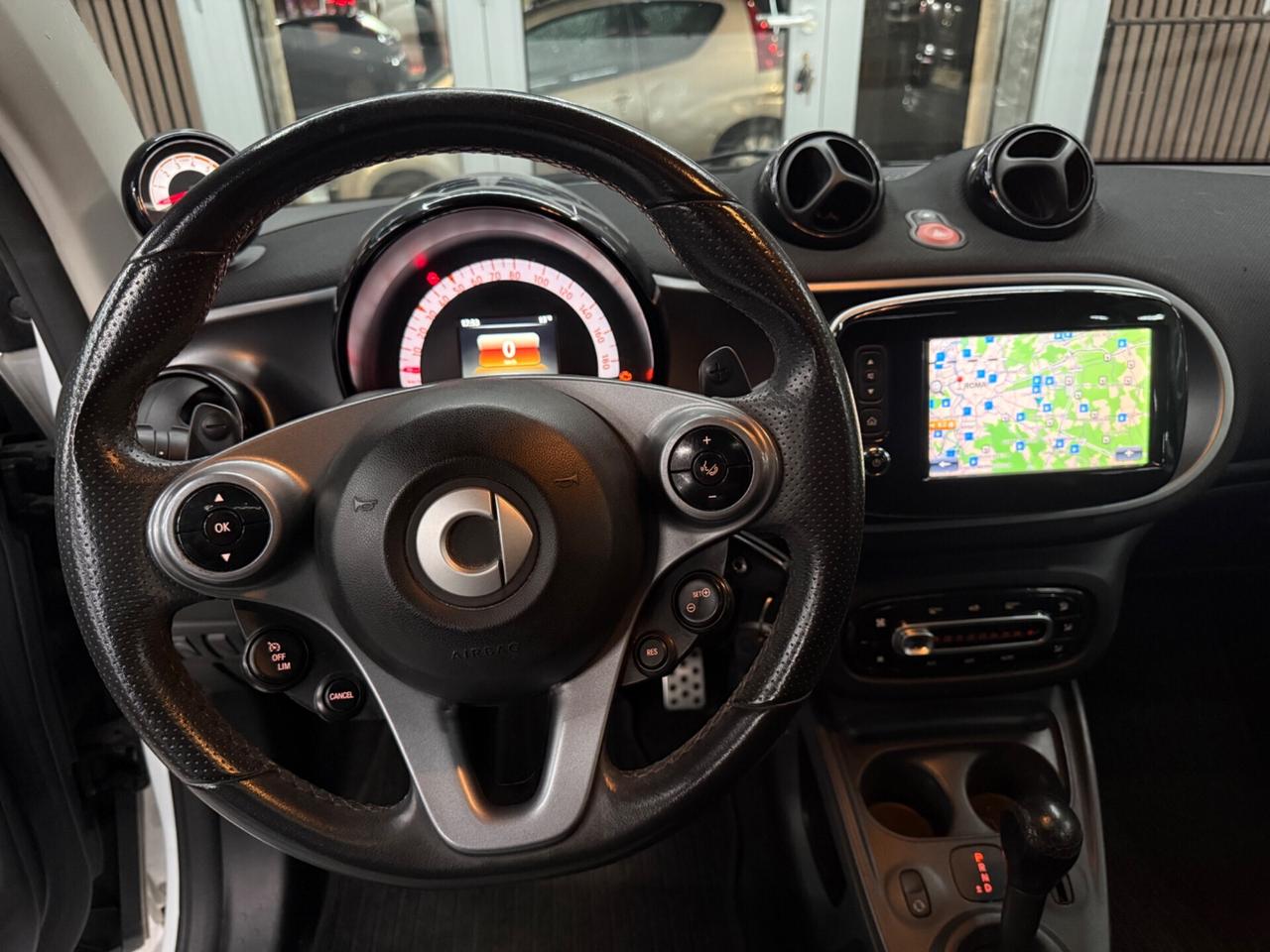 Smart ForTwo 90 0.9 Turbo Prime Parisblue Navi-Kamera-Led