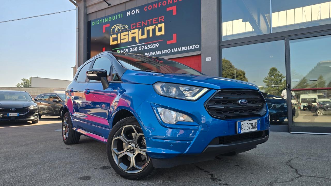 FORD ECOSPORT 1.0 ECOBOOST ST-LINE 125CV - FULL LED, PELLE, NEOPATENTATI