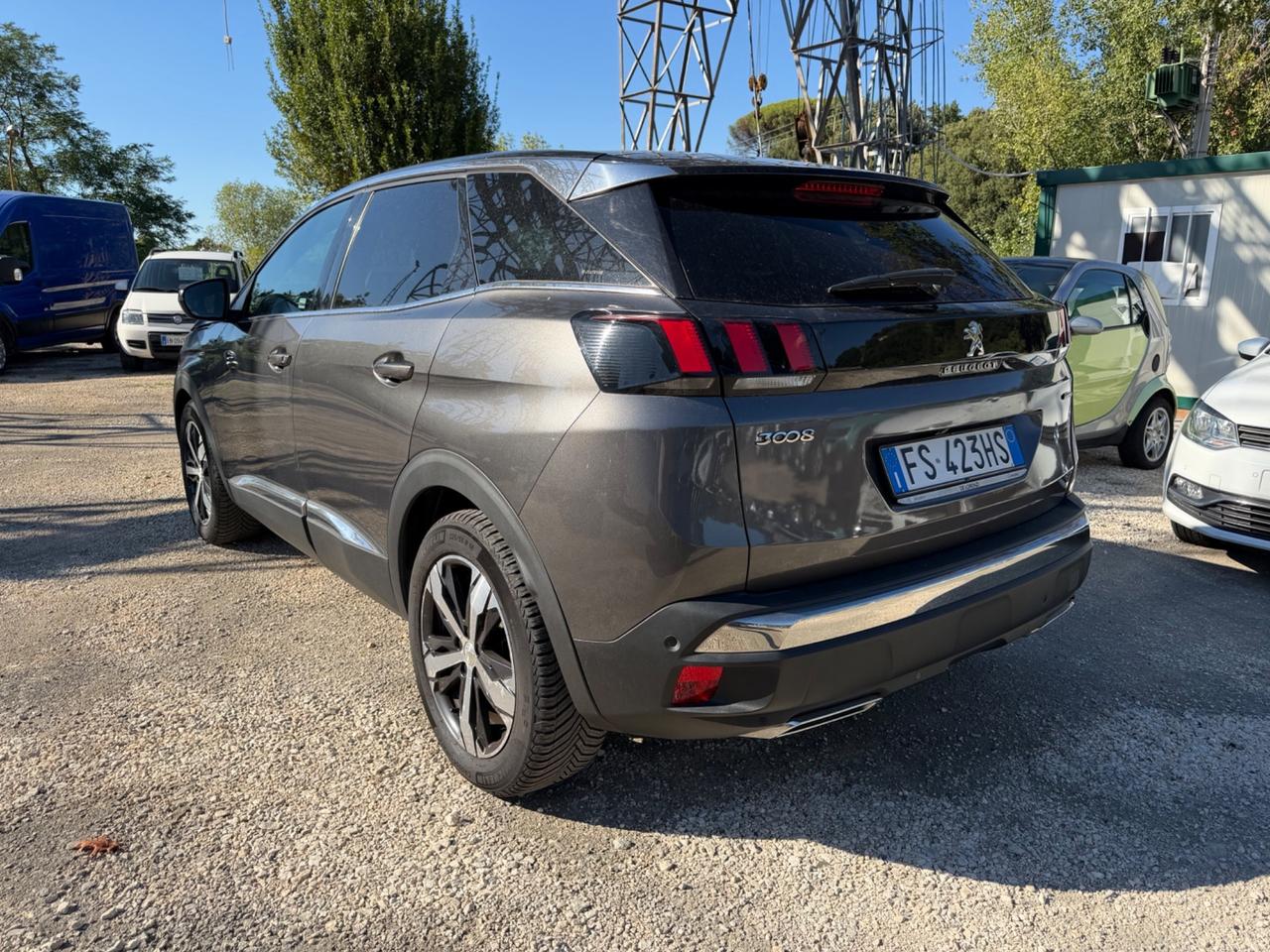 Peugeot 3008 HDI 130cv GT-LINE AUTOMATICA +F 1 CLIMA CERCHI CRUISE MULTIFUNZION VETRI PRYVE CAMERA