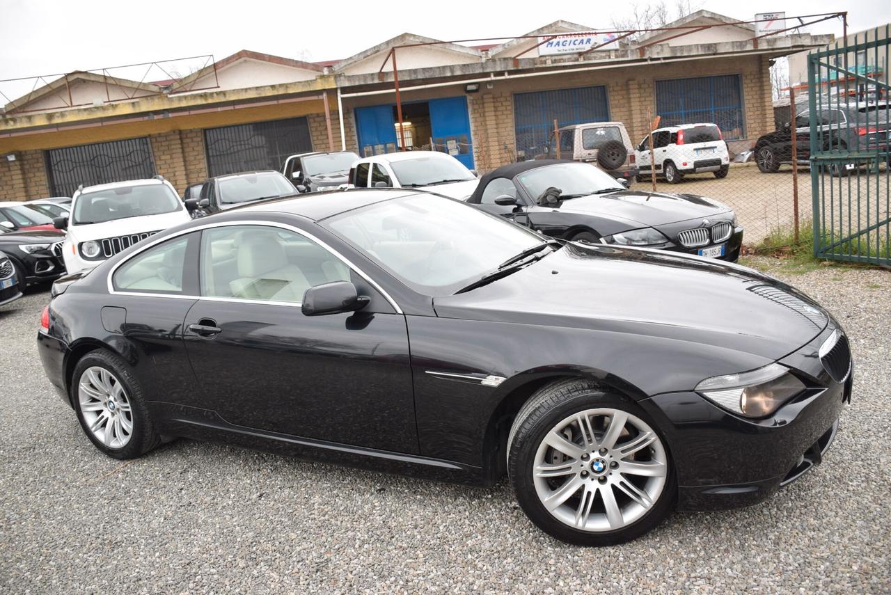 Bmw 630 SERIE 6 630i COUPE' AUTOM. NAV CRUISE SENSORI PELLE