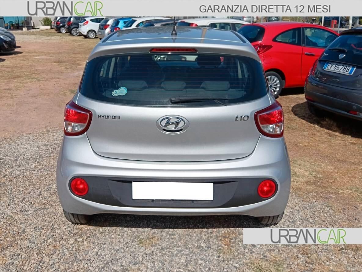 HYUNDAI i10 1.0 Mpi 65 Cv 5p - GARANZIA