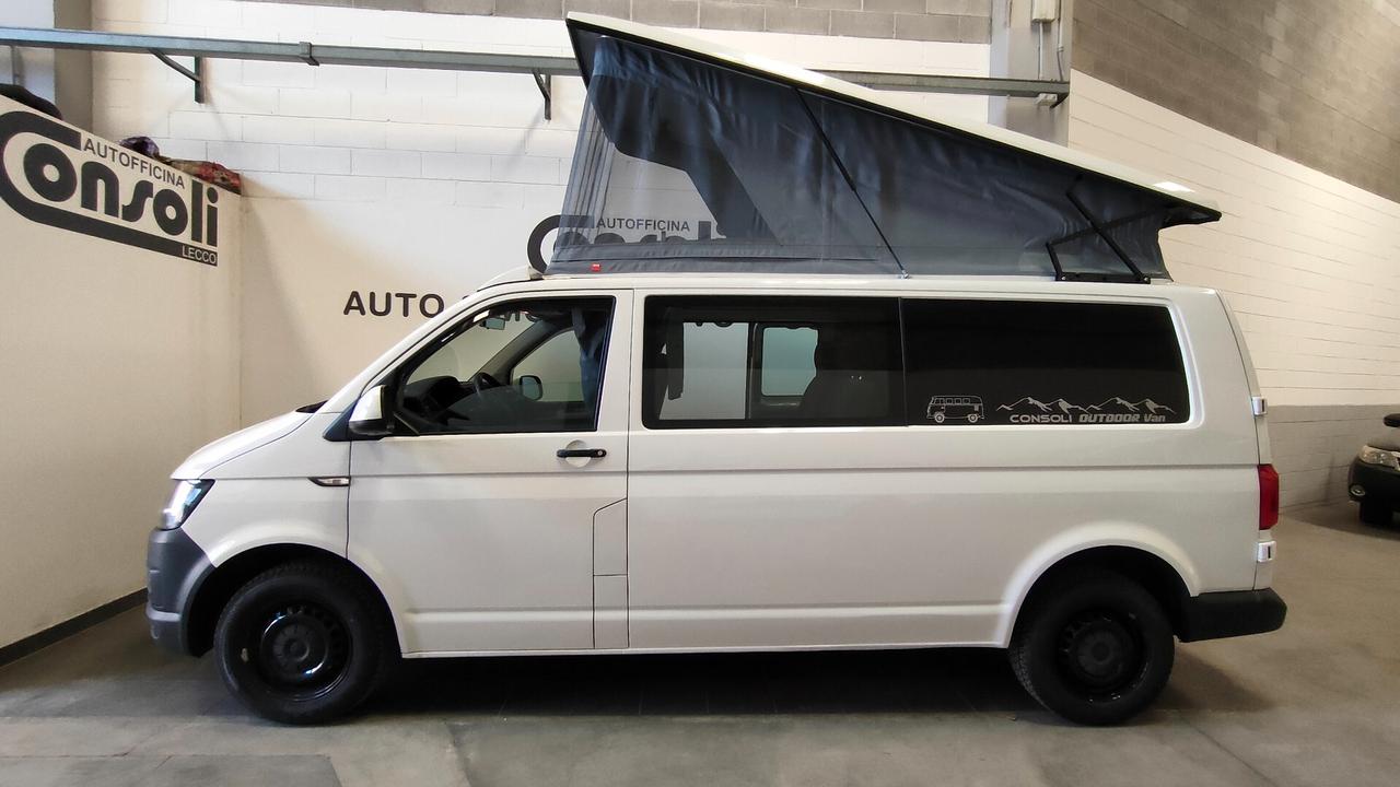 VOLKSWAGEN T6 2.0 TDI 150CV PASSO LUNGO TETTO SOFFIETTO *CAMPER*