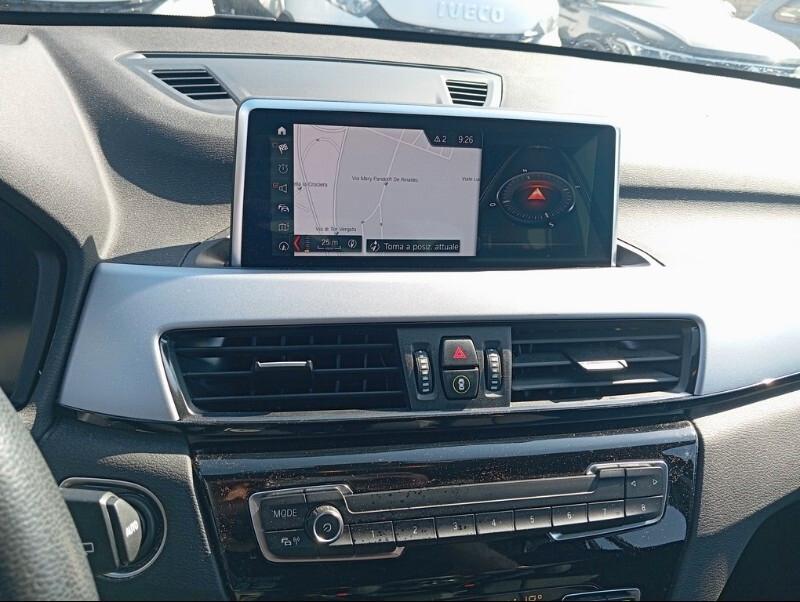 Bmw X1 1.5D 116CV AUTOMATICA PREZZO SENZA VINCOLI UNIPRO' ITALIANA FATTURABILE GARANZIA 12M TAG