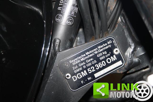 BMW R 100 GS CON BORSE LATERALI