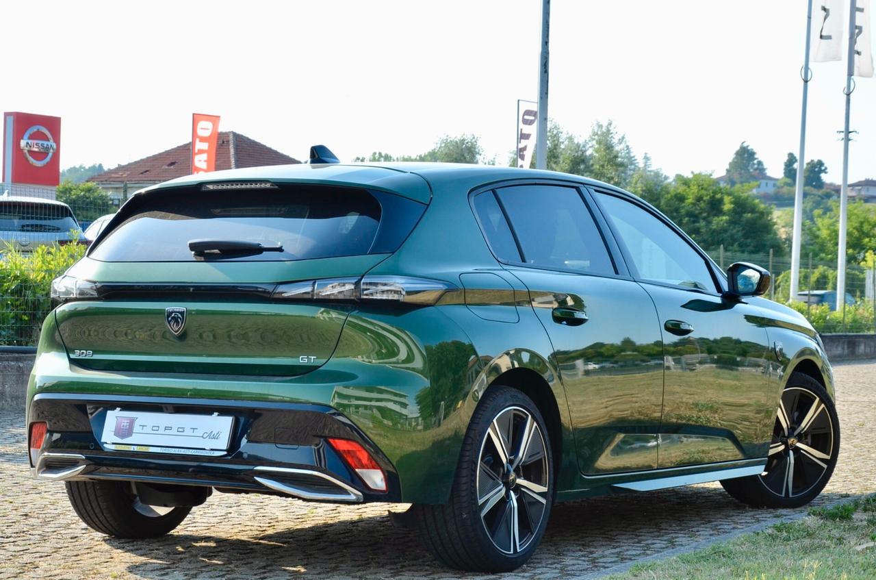 PEUGEOT 308 1.5 BLUEHDI GT 130cv EAT8, UNICO UTILIZZATORE, EURO 6D, UFF ITALIANA, SERVICE PEUGEOT, EURO 6D, FULL LED, RETROCAMERA, PERMUTE