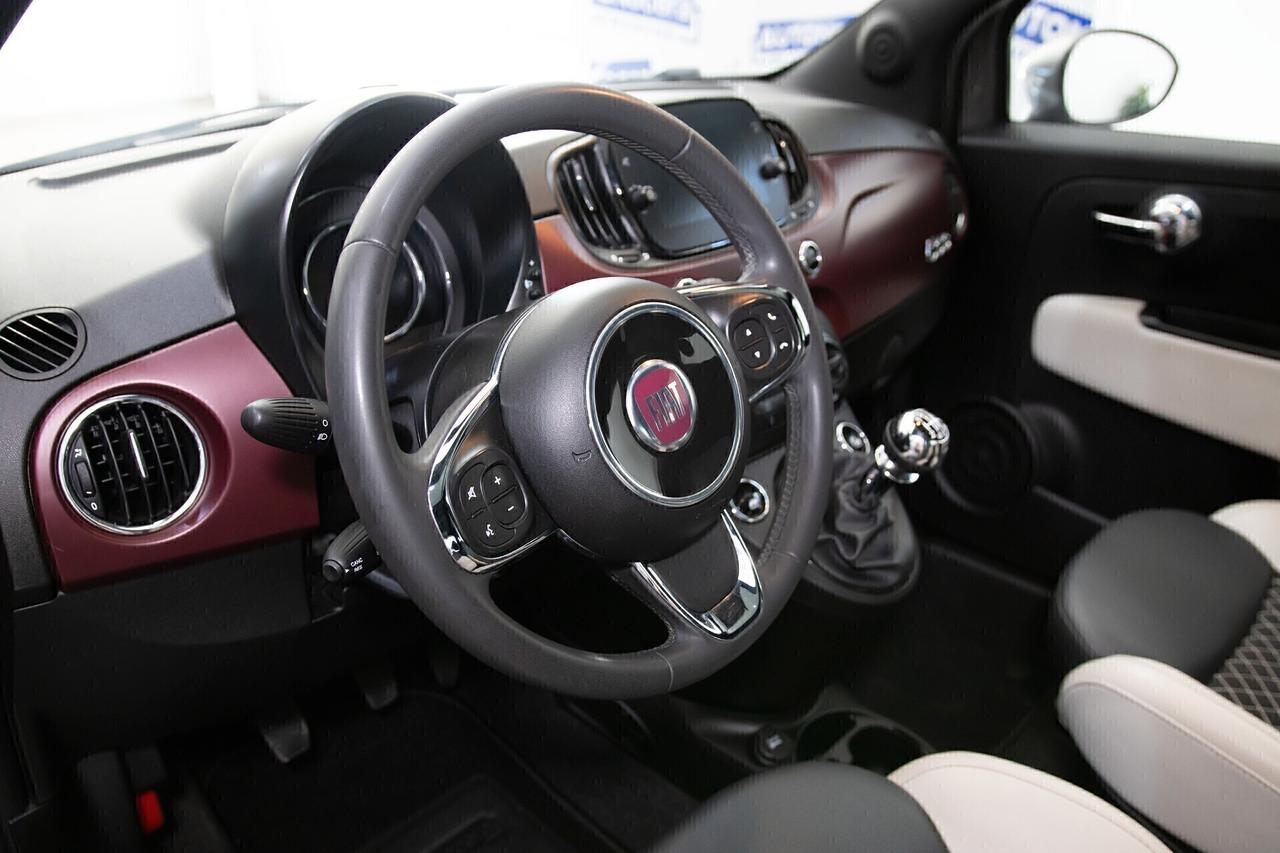 FIAT 500 STAR HYBRID 70cv NAV CARPLAY