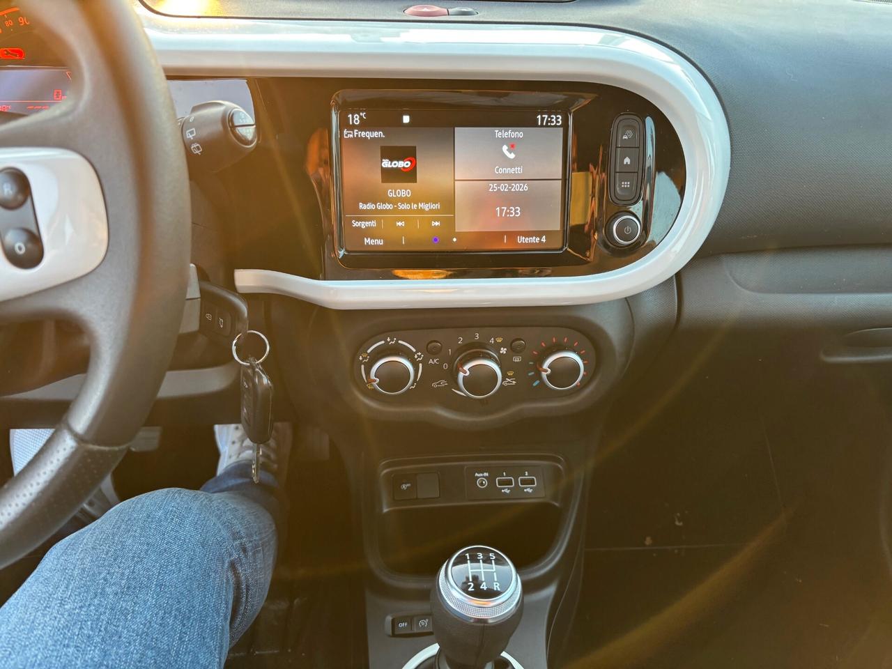 Renault Twingo SCe 65 CV Intens STUPENDA, UNICO PROPRIETARIO, NAVIGATORE, SENSORI PARK, KM 60000!!!