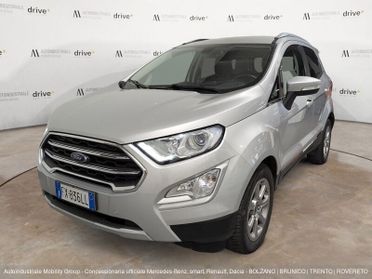 Ford EcoSport 1.5 ECOBLUE 100 CV TITANIUM ''NEOPATENTATI''