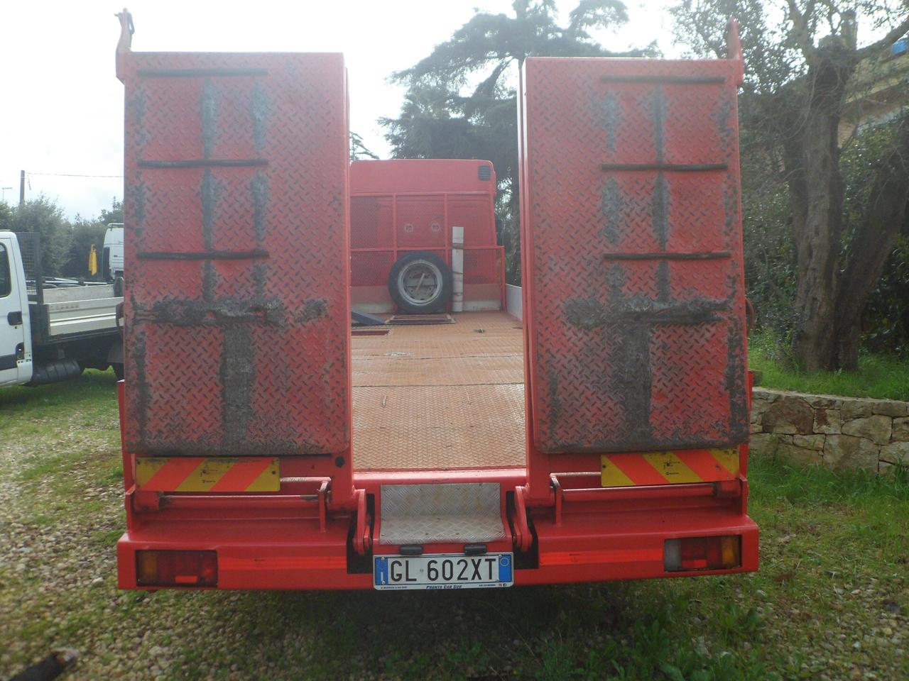 Iveco eurotech 440e42 pianale con rampe 4 assi