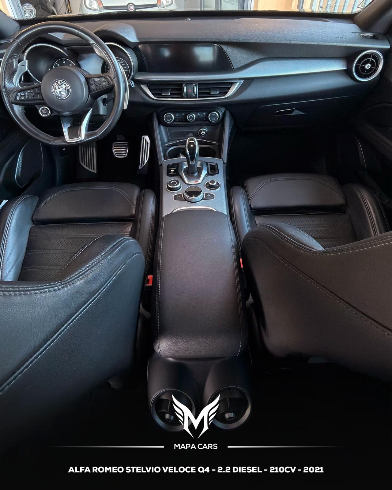 Alfa Romeo Stelvio 2.2 Turbodiesel 210 CV AT8 Q4 Veloce