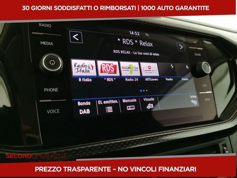 Volkswagen T-Cross 1.6 tdi Advanced 95cv dsg