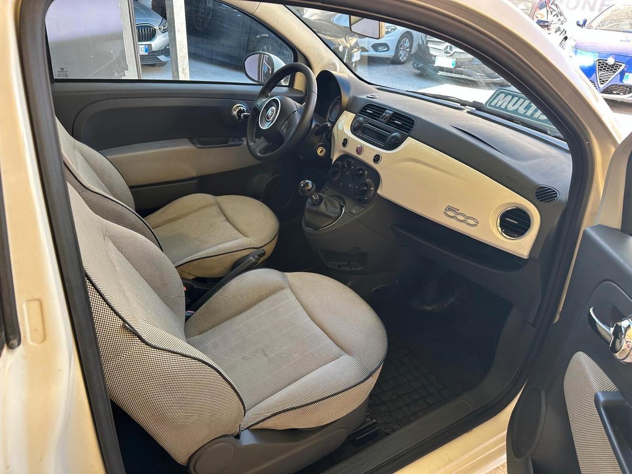 Fiat 500 1.3cc diesel 12 mesi garanzia-2012