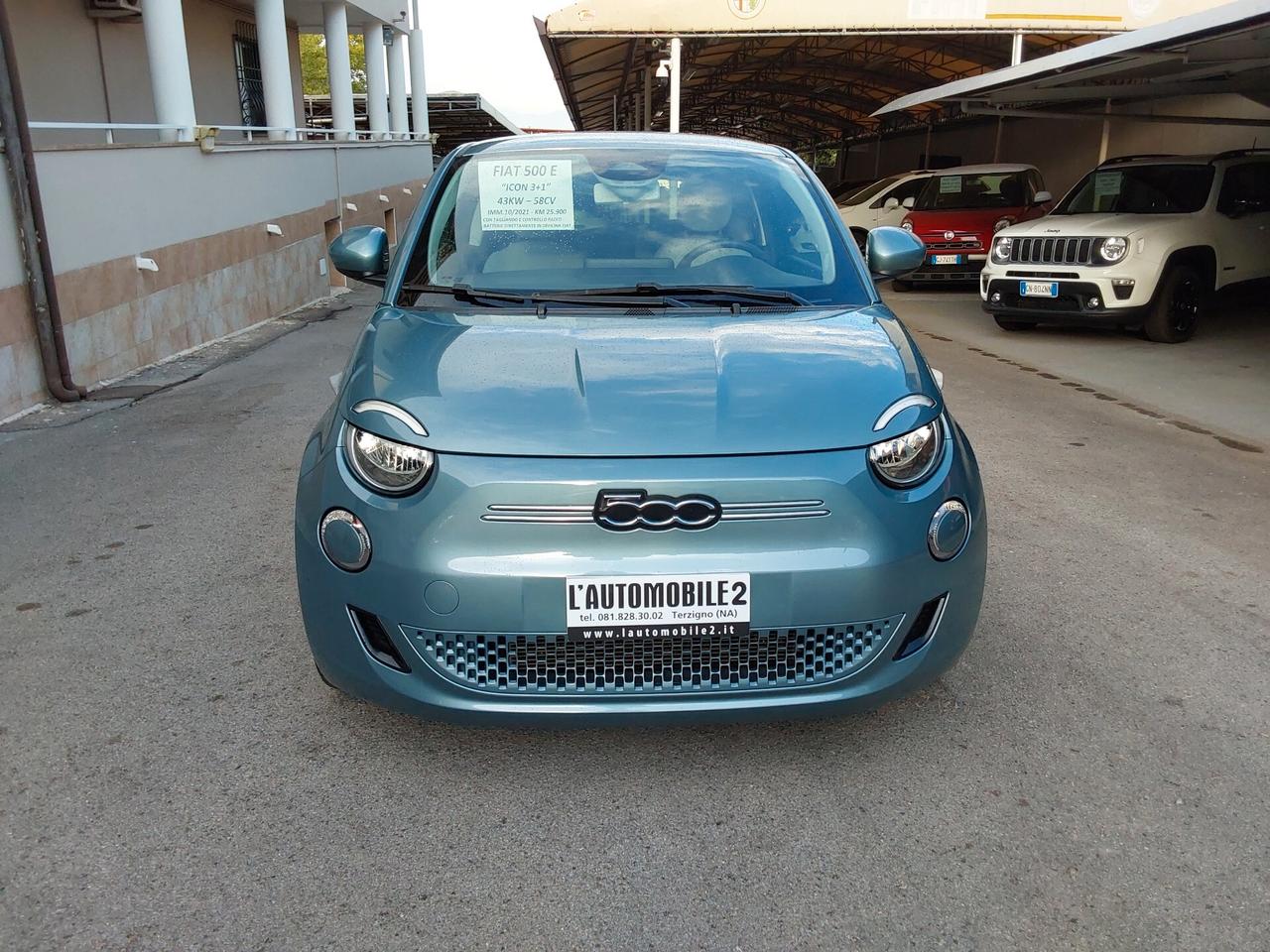 Fiat 500e 3+1 42 kWh Icon +