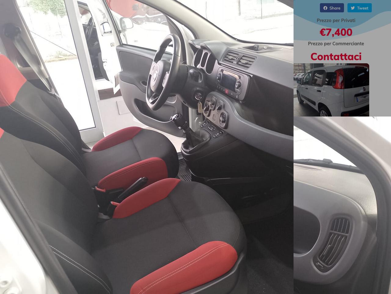 Fiat Panda 0.9 TwinAir Turbo S&S 4x4 Pop Van 2 posti