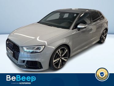 Audi A3 RS3 SPORTBACK 2.5 TFSI QUATTRO S-TRONIC