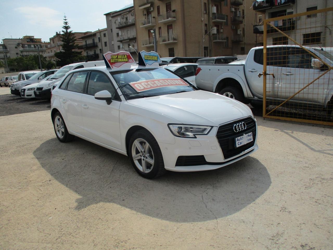 Audi A3 SPB 2.O TDI S tronic PARI AL NUOVO 2020