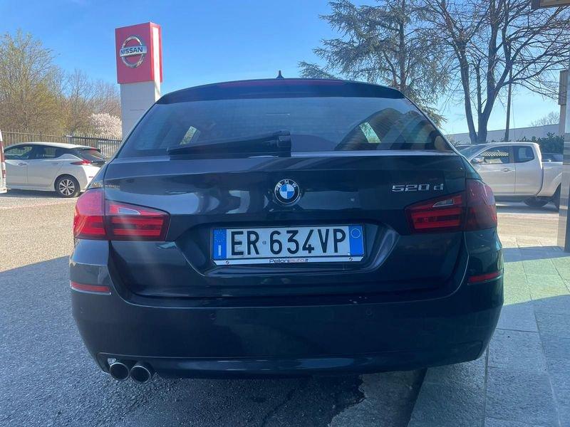BMW Serie 5 Touring 520d Touring Business aut. 1°PROP-GARANZIA-KM CERTIFI