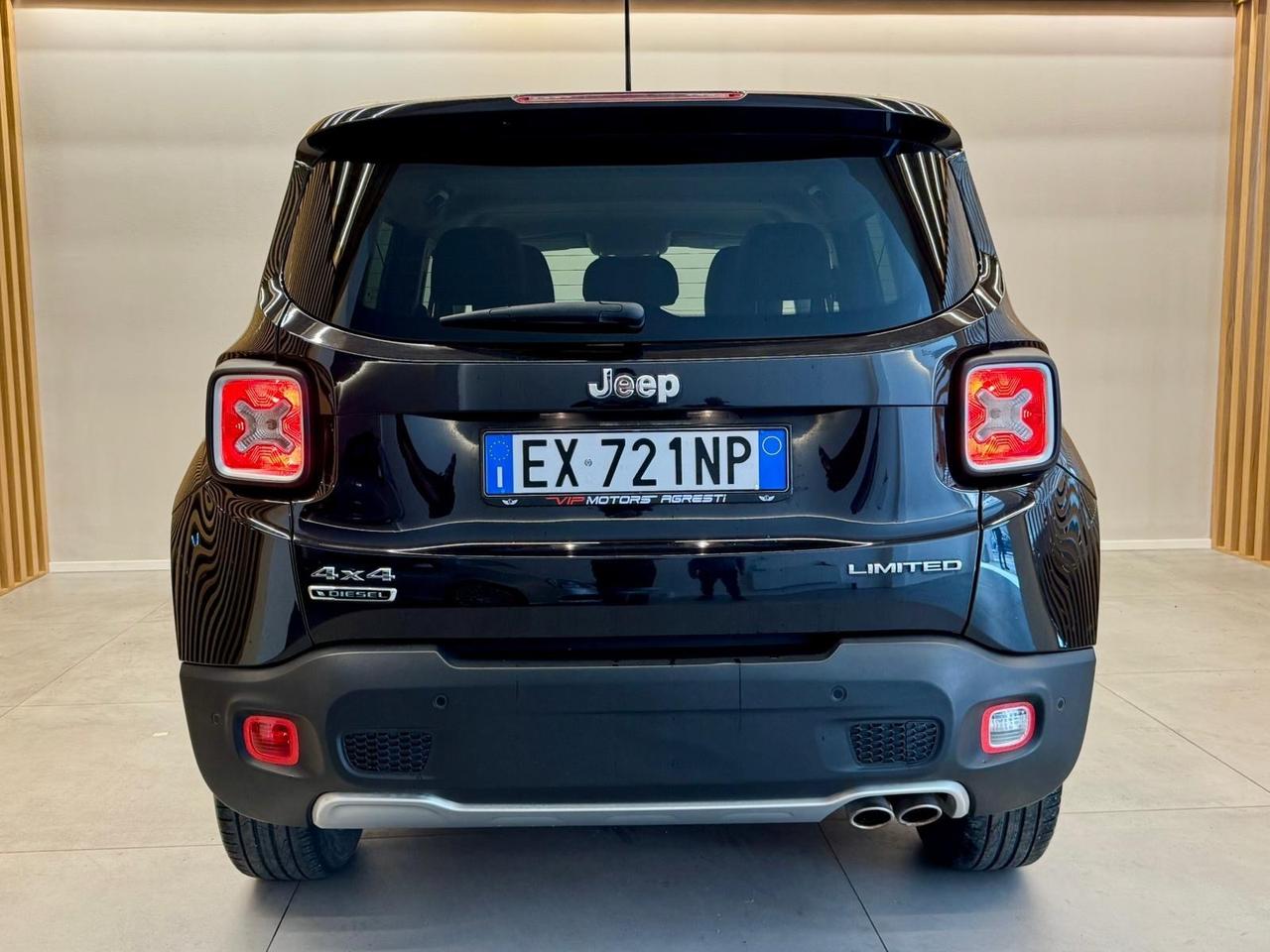 Jeep Renegade 2.0 Mjt 140CV 4WD Active Limited Garanzia Permute Unipro