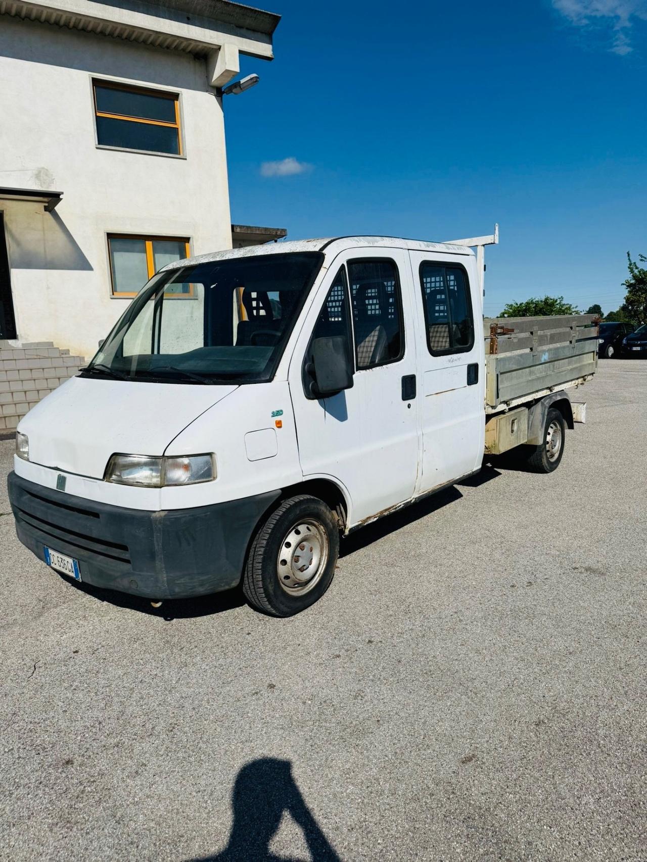FIAT DUCATO 2.5 TDI 1996 7 POSTI CASSONE FISSO MOTORE OK