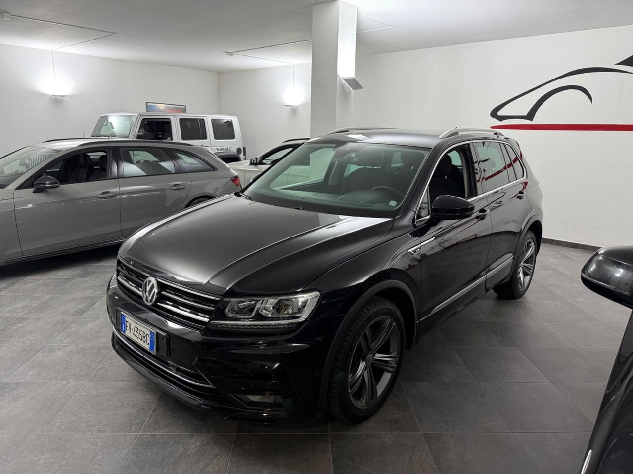 Volkswagen Tiguan 2.0 190 Cv 4Motion R-Line GANCIO TRAINO