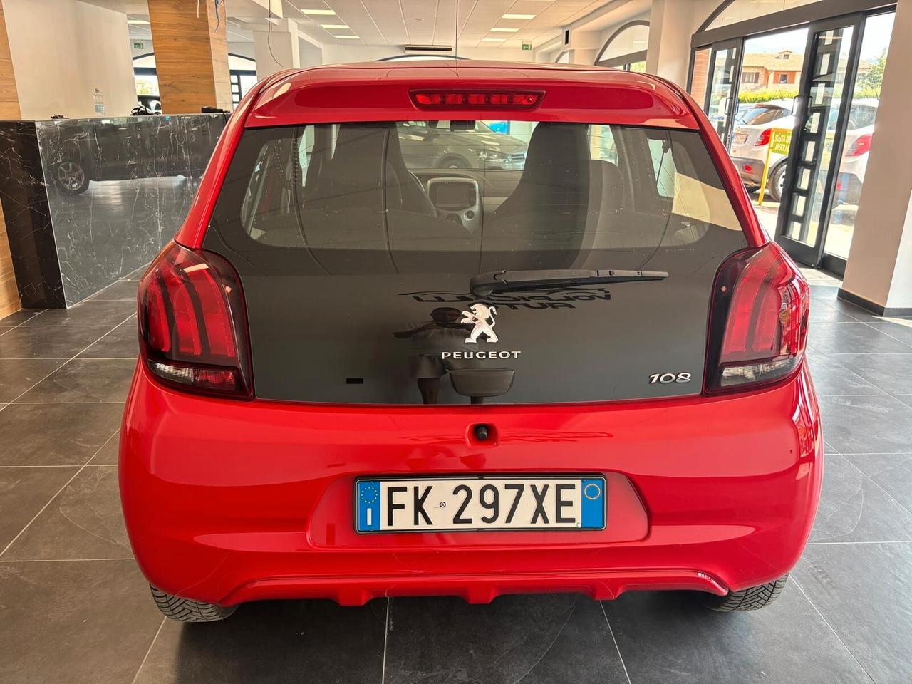 PEUGEOT 108 ANNO 2017 BZ 1.0 ADATTA NEOPATENTATI KM 53 MILA