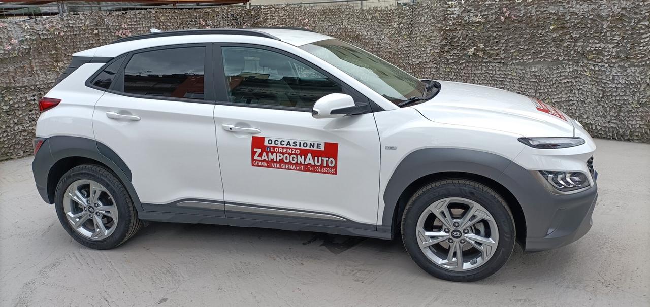 Hyundai Kona 1.6 CRDI Hybrid 48V GASOLIO Elettrica ZAMPOGNAUTO