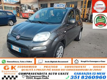 Fiat Panda 0.9 TwinAir Turbo Natural Power Easy, BENZINA\METANO, EURO 6D, OK NEOPATENTATI, GARANZIA L.12 MESI