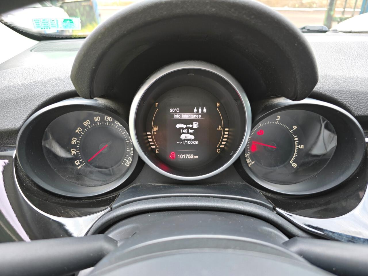 Fiat 500X 1.3 MultiJet 95 CV 101000km EURO6-2016