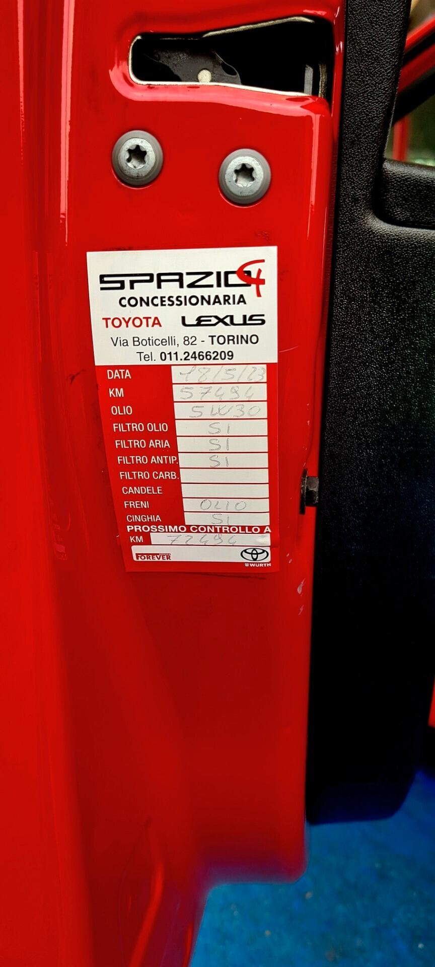 TOYOTA AYGO 1.0 BENZINA KM 76 MILA OK NEOPATENTATI