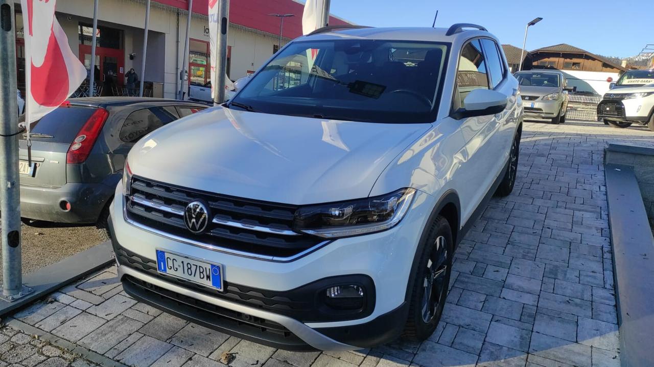 VOLKSWAGEN T-CROSS 1.0 BENZINA 95CV MANUALE