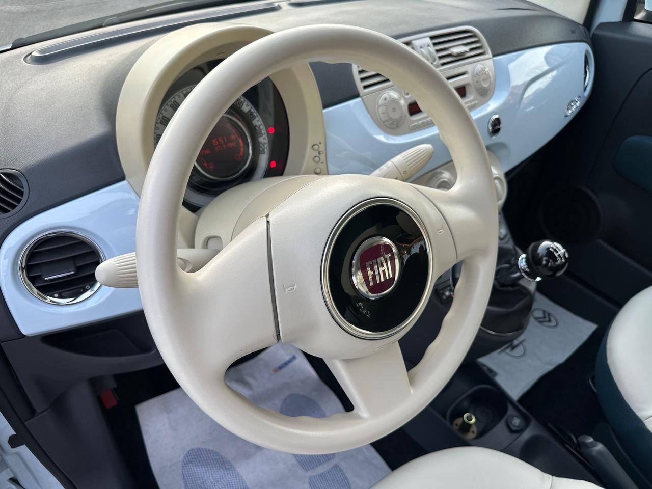 Fiat 500 1.2 Pop benz + gpl pelle cerchi in lega 16