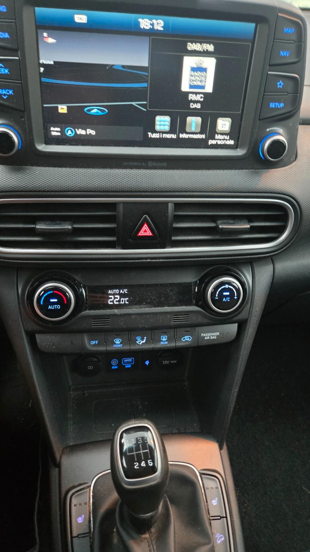 Hyundai Kona 1.0 T-GDI Style 9700Km Certificati