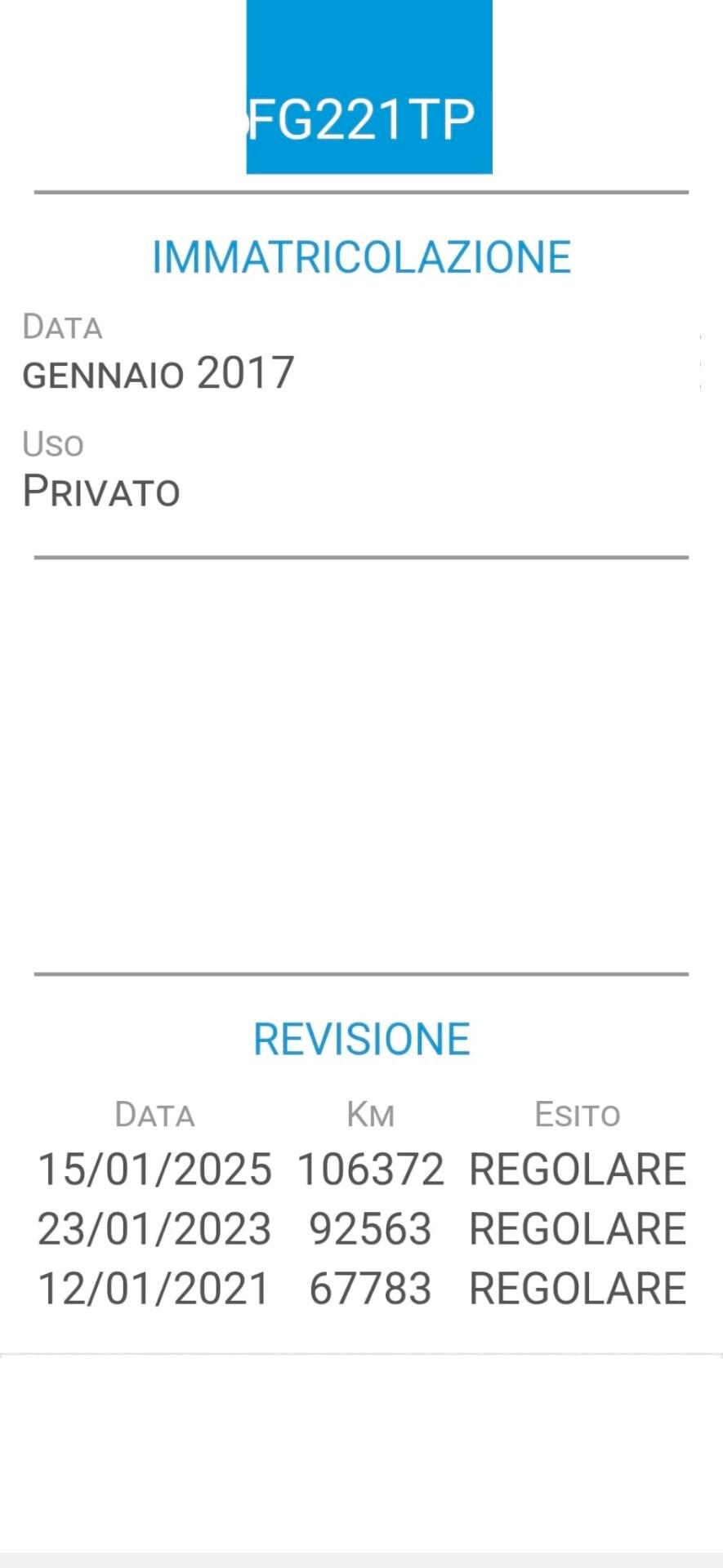 FORD Fiesta 1,5 TDCi-6B-UNICA PROPRIETA-2 REVISIONI