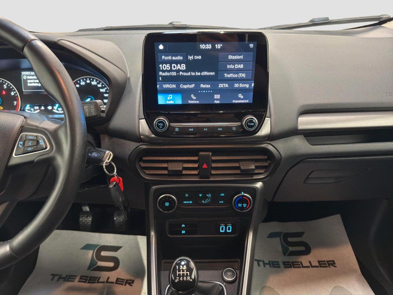 Ford EcoSport 1.0 ecoboost Titanium 100cv my19
