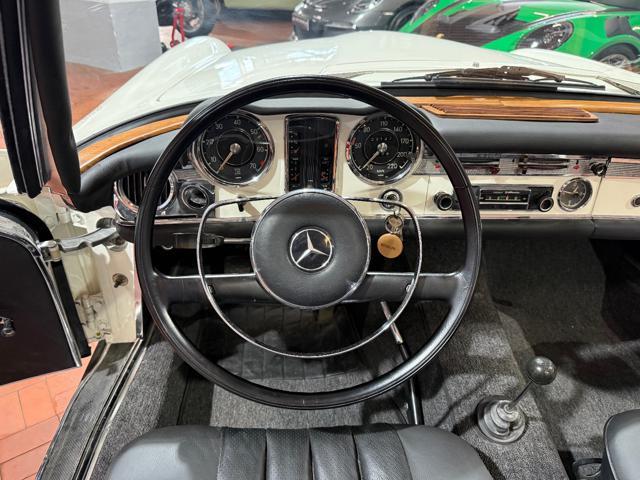MERCEDES-BENZ SL 230 ISCRITTA ASI - HARDTOP NERO - RESTAURATA
