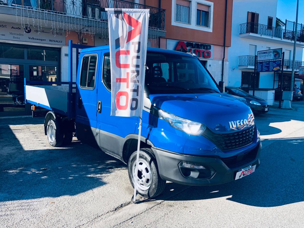 IVECO DAILY RIBALTABILE DOPPIA CABINA 7 POSTI