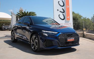 Audi A3 Spb 40 tfsi e Identity Black s-tronic|22000 km|2024