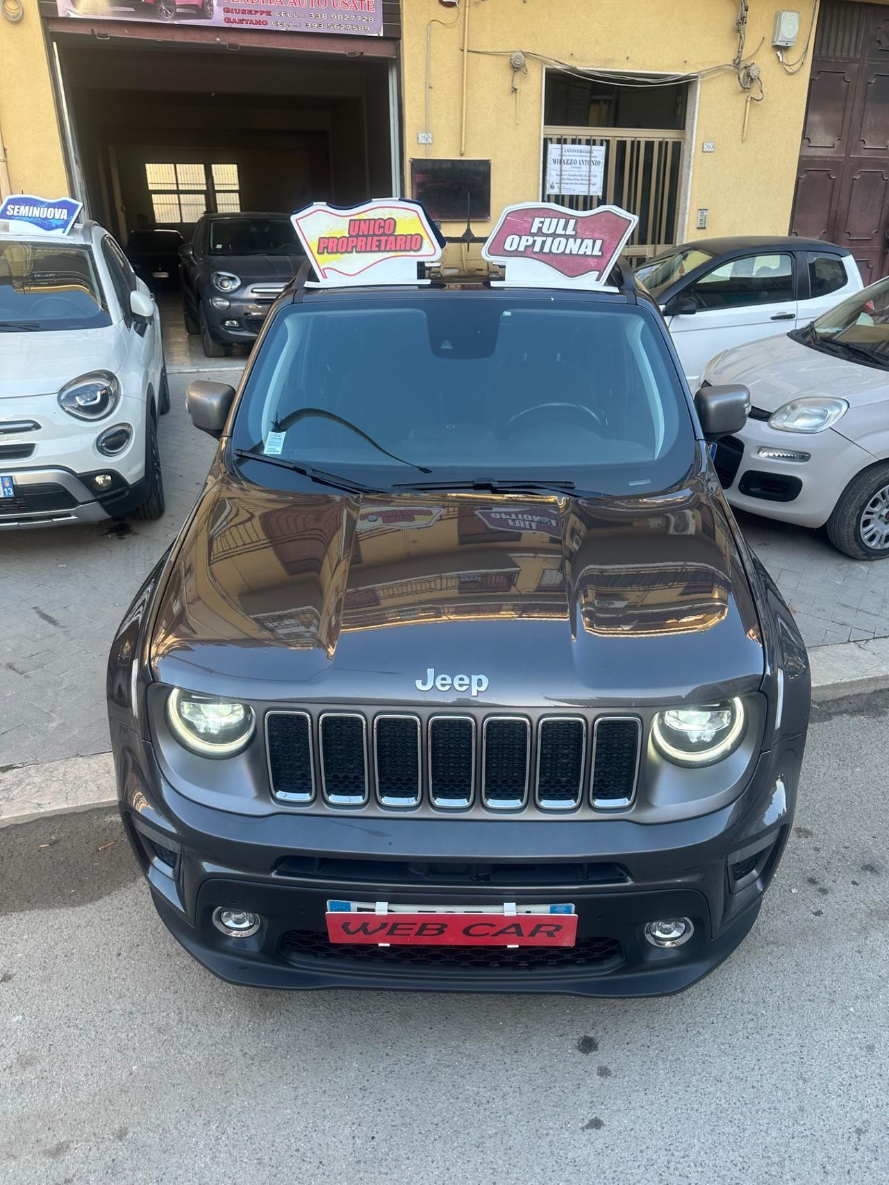 Jeep Renegade 1.6 Mjt 120 CV Limited 12/2018 KM 151772 CERT1 1PROP