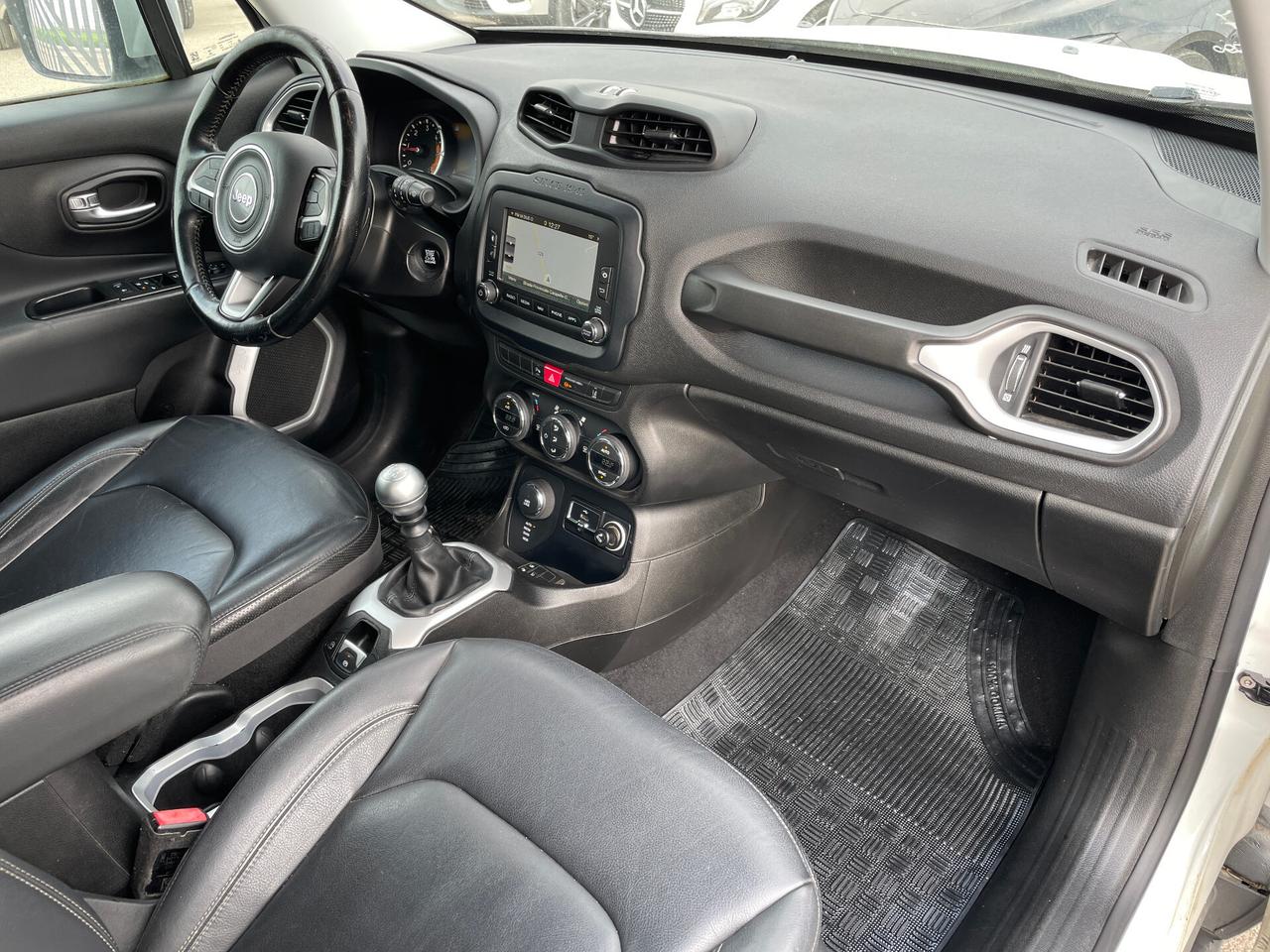 Jeep Renegade 2.0 Mjt 140CV 4WD Active Drive Limited-NAVIGATORE-PELLE