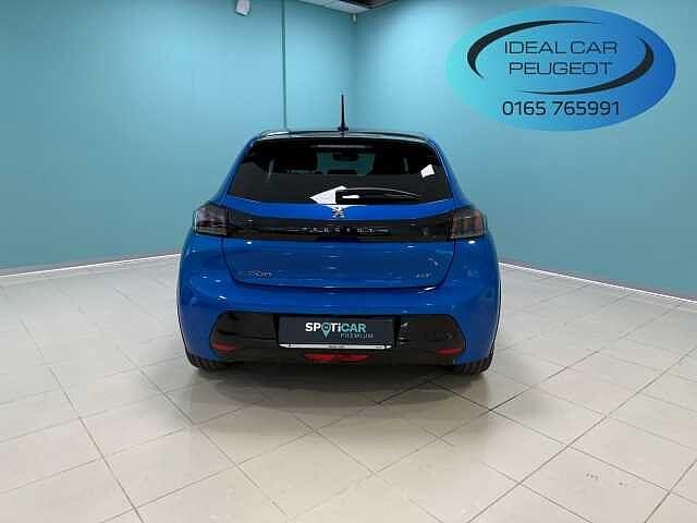 Peugeot 208 motore elettrico 136 CV 5 porte GT